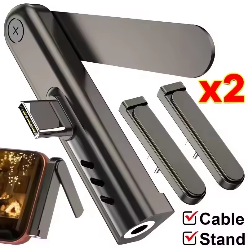 2/1PCS Portable USB C To 3.5mm - Usb Charger recension och pris
