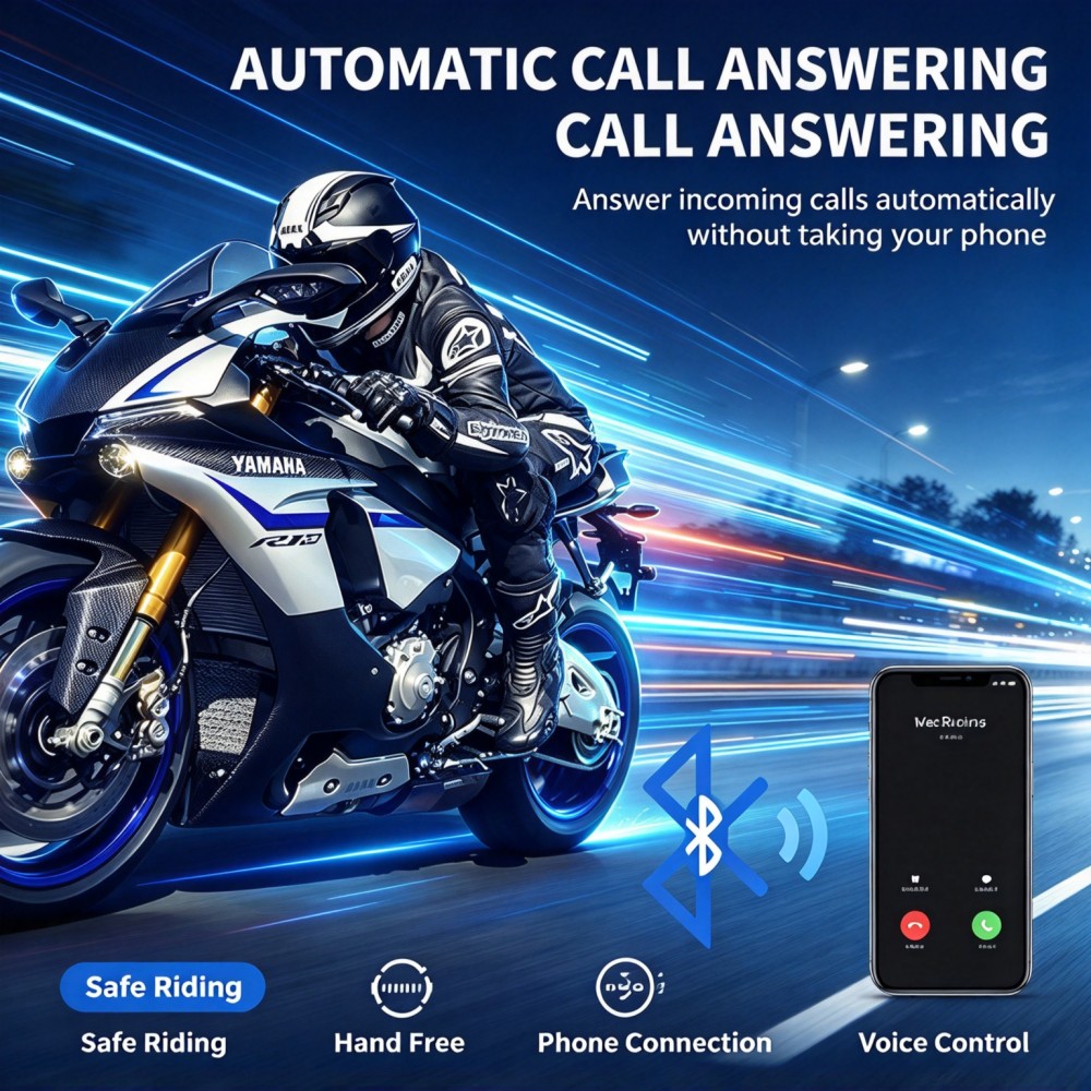 Motorbike Riding Bluetooth Hel - Bluetooth Speaker recension och pris