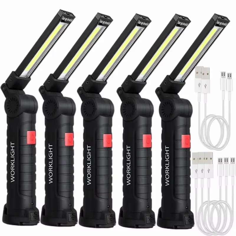Portable COB LED Flashlight US - Power Bank recension och pris