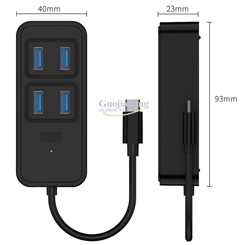 Cross-border USB3.0 hub, USB i - Usb Hub recension och pris