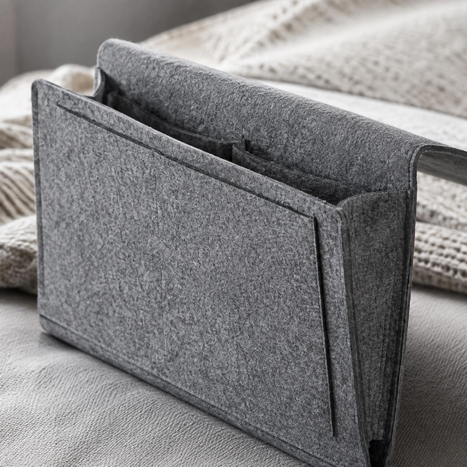 Felt Storage Pouch Bedside Org - Phone Holder recension och pris
