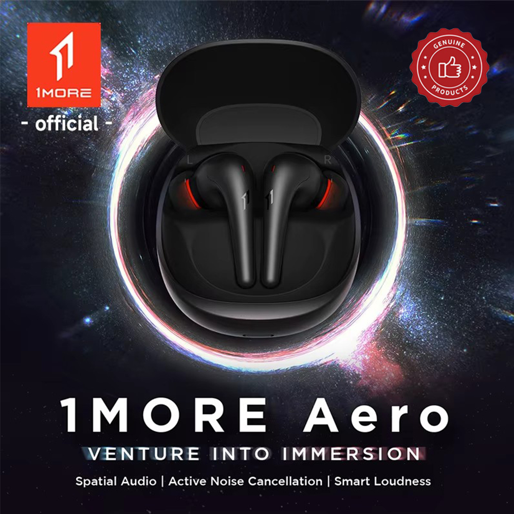1MORE Aero Ear Buds Noise Canc - Wireless Charger recension och pris